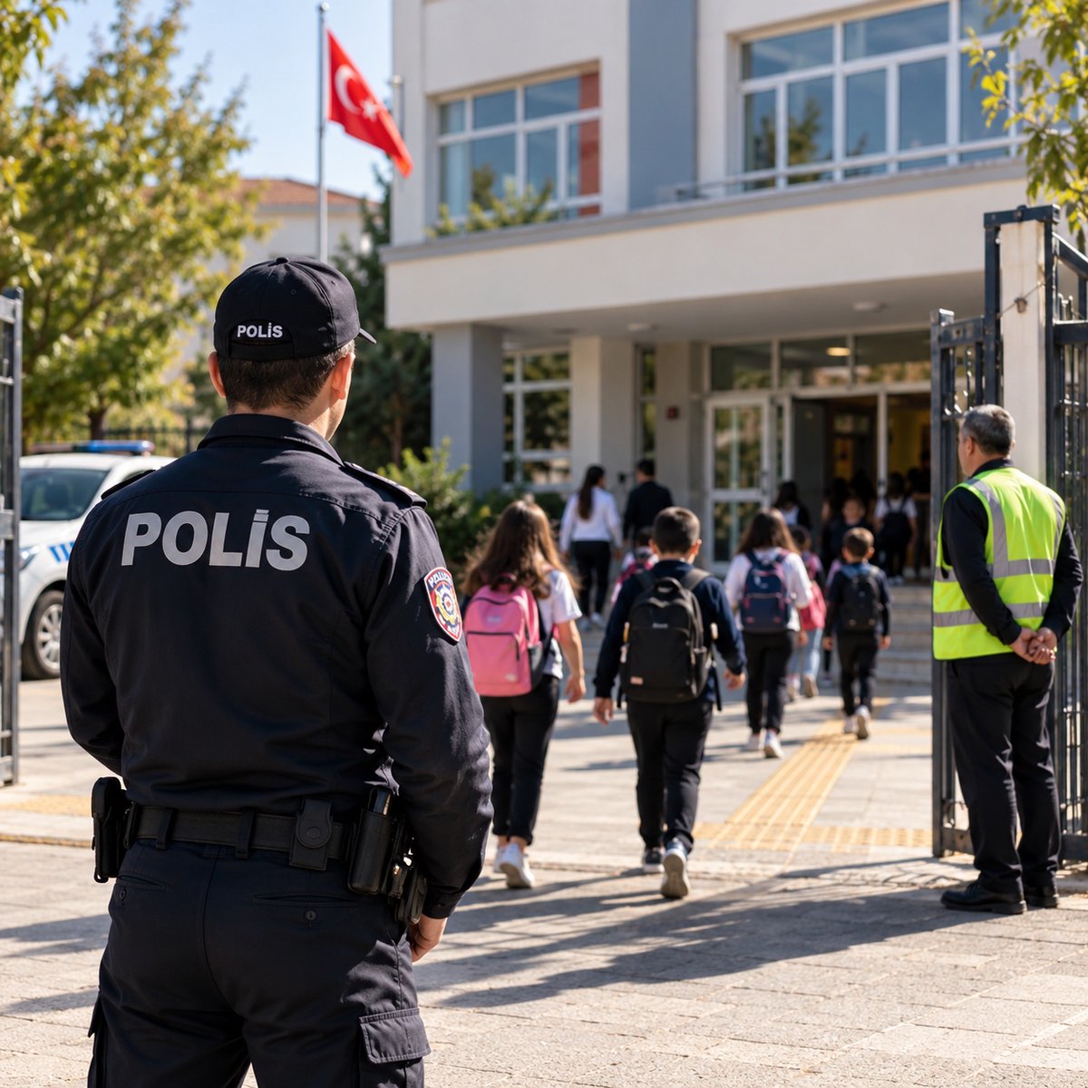 izmirgibiyiz's tweet photo. İçişleri Bakanı Mustafa Çiftçi, okulların güvenliği hakkında:

• 31 bin bahçe görevlisi istihdam edildi.
• 1. ve 2. derece riskli okullarda polisler sürekli görev yapacak.
• 3. ve 4. derece riskli okullarda polis irtibat görevlileri bulunacak.
• Okul çevrelerindeki denetimler sürecek.
• İnternet kafeler, oyun salonları, servisler ve metruk yapılar düzenli denetlenecek.