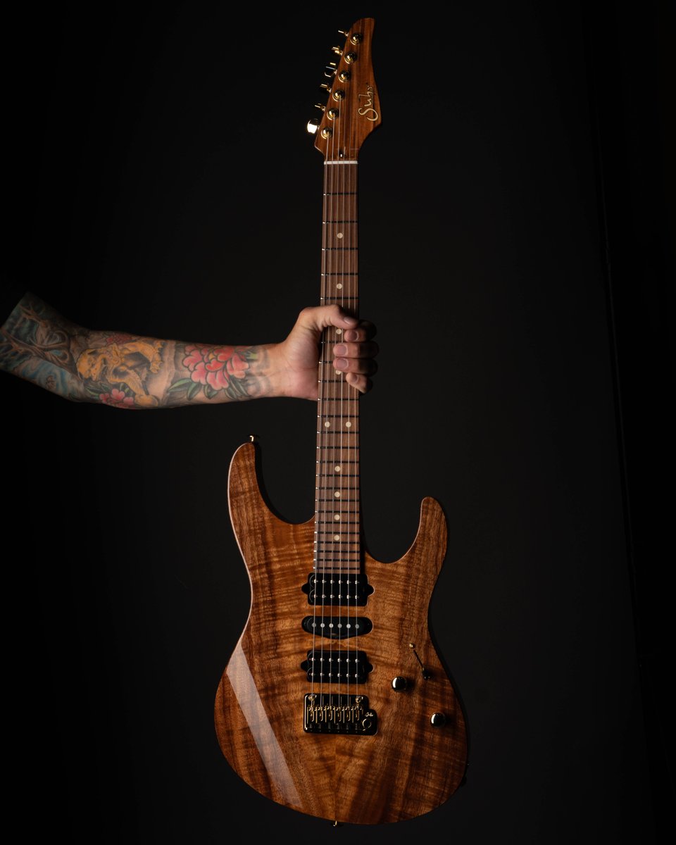 SuhrCustom's tweet photo. A stunning Figured Koa Modern built for the good people at N’Stuff Music!

Instrument Specifications:
Serial Number: 93140
Model: Modern
Finish: Natural
Wood: Roasted Alder with Figured Koa Top
Neck: Pau Ferro Neck and Fingerboard https://t.co/cgarxECNy2