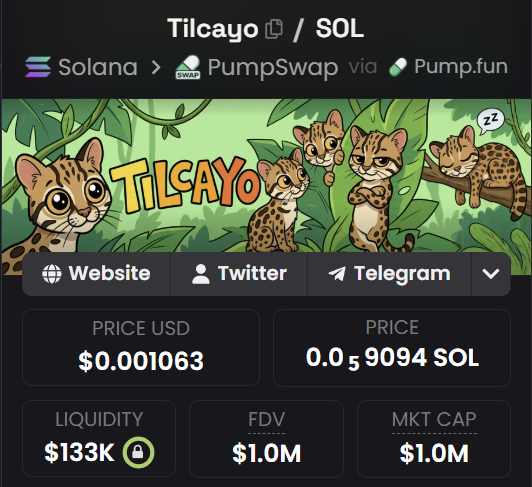 solbountyy's tweet photo. Everyone wants to ape the dip until the dip actually comes

Tilcayo is a sleeping giant

AyYNfPtftg2zDP4ZbgcoQMggQtwLh4zpfVVmUJs2thto https://t.co/my9hNxqqQy
