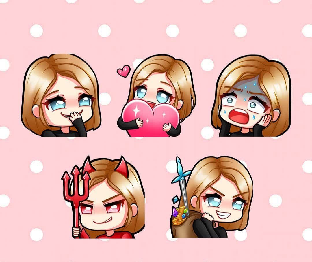 StormDoesDesign's tweet photo. Pushed the expressions beyond the obvious so each one brings something different to the conversation. 😎

If anyone need/looking for someone Graphic designer, GFX artist, who do/make Logo, Banner, Thumbnail, Emotes, Sub badges, Overlay, Kick/Twitch packages, Stream Revamp/Branding, Illustration, 2D/3D Animation with UNLIMITED REVISIONS📥🤍
.
.
.
.
.
#illustration #Illustrator #gfx #artists #Twitch #Streamers #Kick #affiliate #gamers #GameFi #overlays #logo #banner #logos #stream #alerts #looking #for #panels #art #thumbnail #YTthumbnail #need #make #looking #characteranimation #ScienceArt #Art #conceptart #coverart #GraphicDesigner #animation #animator #characterdesign #banner #header #emote #flyer #Editor #subbadges #artist #overlay #intro #GFX #bookcover #fortnitethumbnial #cod #needlogo #needbanner