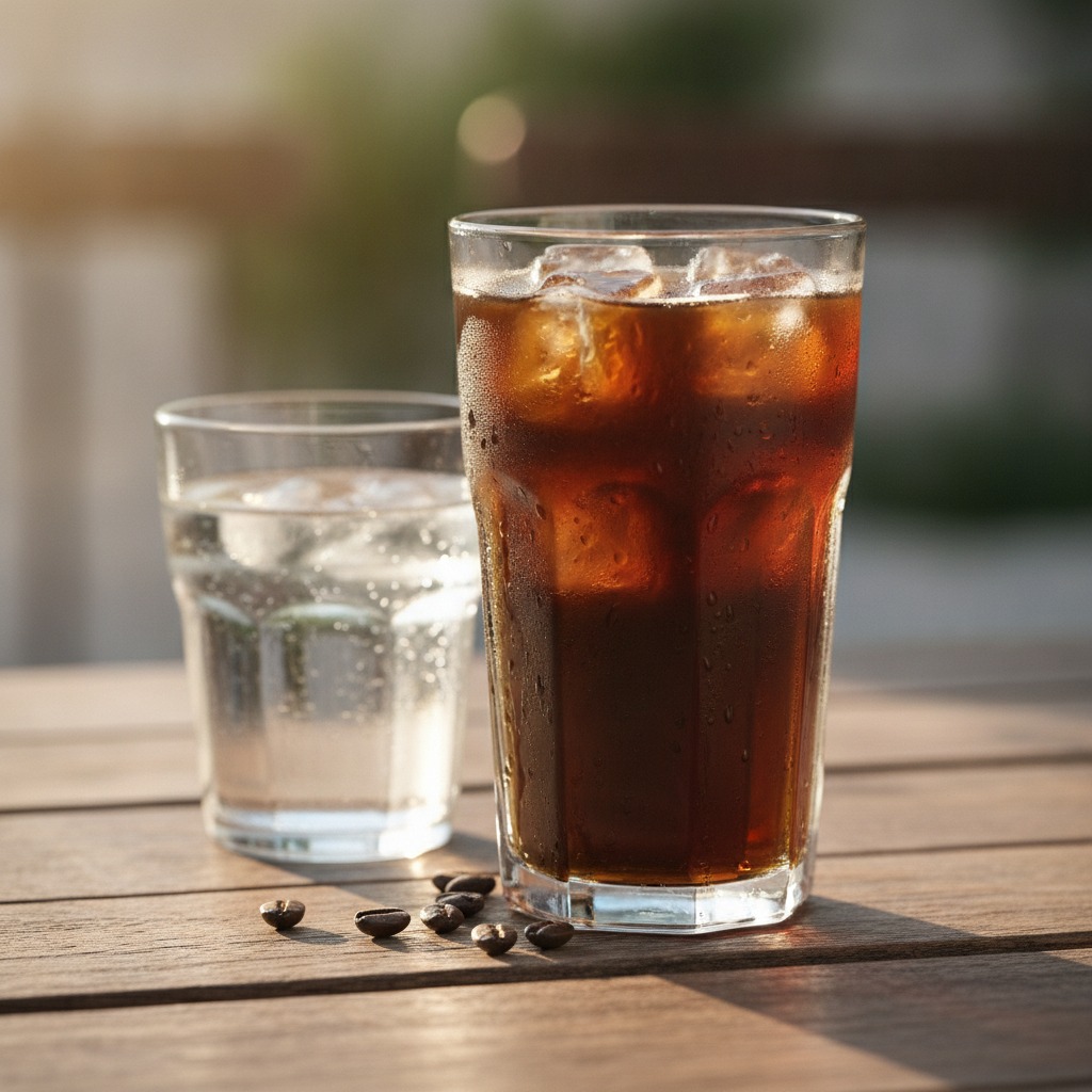 audreymitcisbg's tweet photo. Stop drinking coffee, you’ll get dehydrated! ” ☀️

We’ve all heard it. Spoiler: it’s a myth. 🙅‍♂️

A nutritionist confirms that, in usual amounts, caffeine doesn’t cause dehydration—even during a heatwave. Here’s what science really says, plus tips https://t.co/b3XnvbrQWI