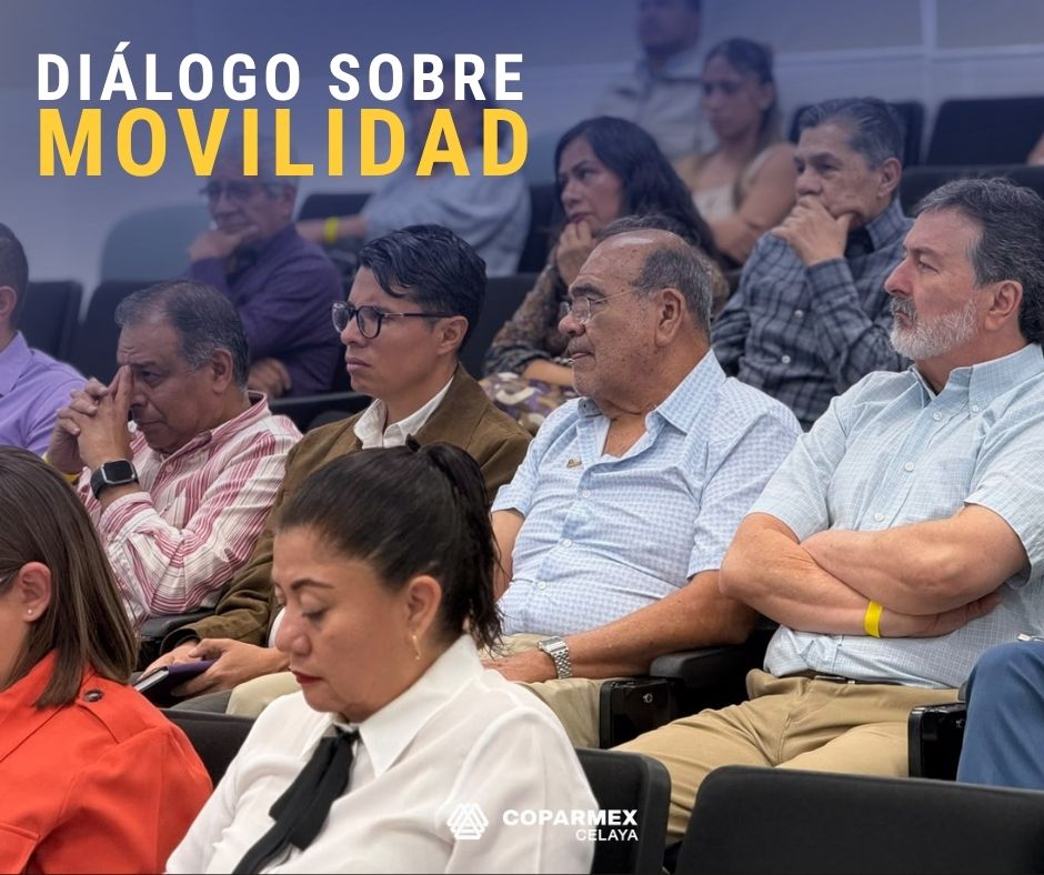 coparmexcelaya's tweet photo. ¿Cómo moveremos a Celaya? 🚆 Hablamos de transporte, infraestructura y conectividad.

#Coparmex #Celaya #Movilidad https://t.co/pt2KBLa2Ci