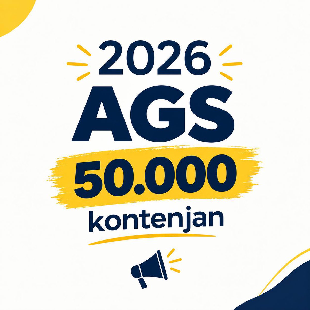 AGSkontenjan's tweet photo. 2026 AGS 50.000 kontenjan! ♥️
#MaliyeAGS50Bin https://t.co/Jrrio4HEEy