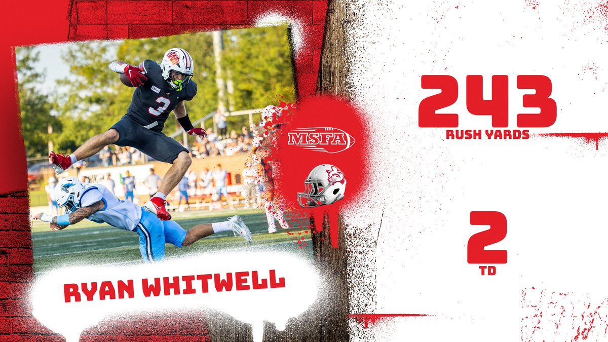 MidStatesFB's tweet photo. Player of the Week 🧹

Congratulations to the @IWUWildcats on sweeping this week's MSFA Mideast League POTW Honors! Winners were Ryan Whitwell, Leo Morrow, and Josh Clifton!
@NAIAFootballVSN @NAIAFBALL @IndWesleyan_FB 
🔗: https://t.co/iL9u7KnpeP https://t.co/RTwW1ueOwl