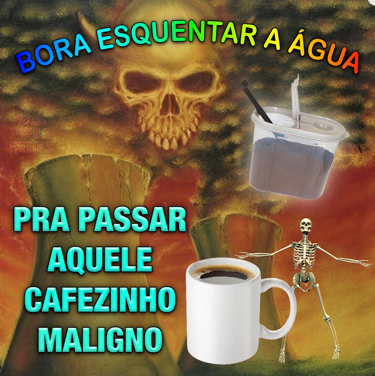 BadVibesMemes's tweet photo. Hora do cafezinho ☕️ https://t.co/V6Z8gryQp3