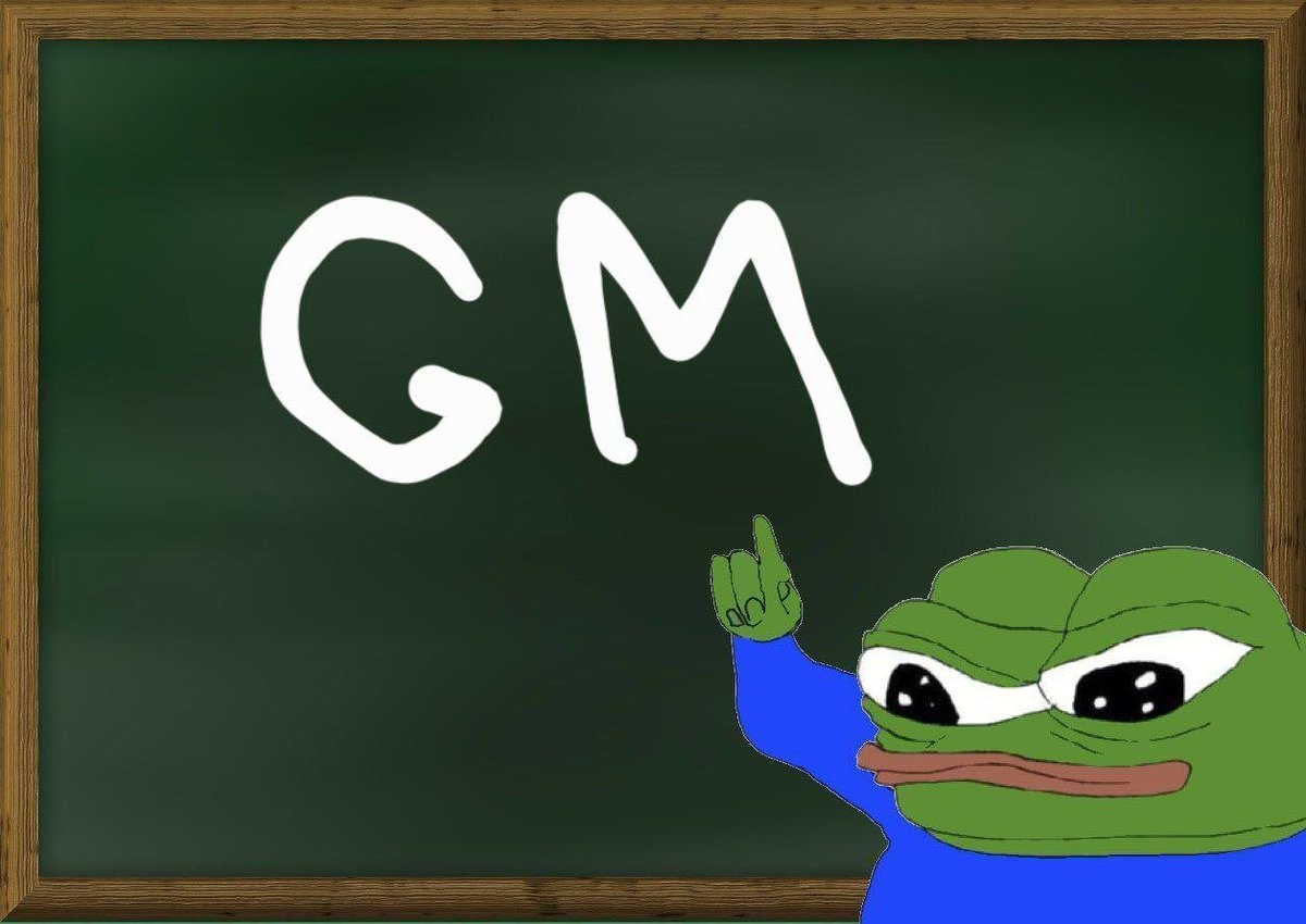 0xPapuEth's tweet photo. gm frens https://t.co/e9wVF8Ec52