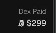 k1rallik's tweet photo. dex screener is paid. $299 out of the fees, straight back into the token

the page now carries the icon, the banner, the links and the socials https://t.co/pFzTg9wAxa