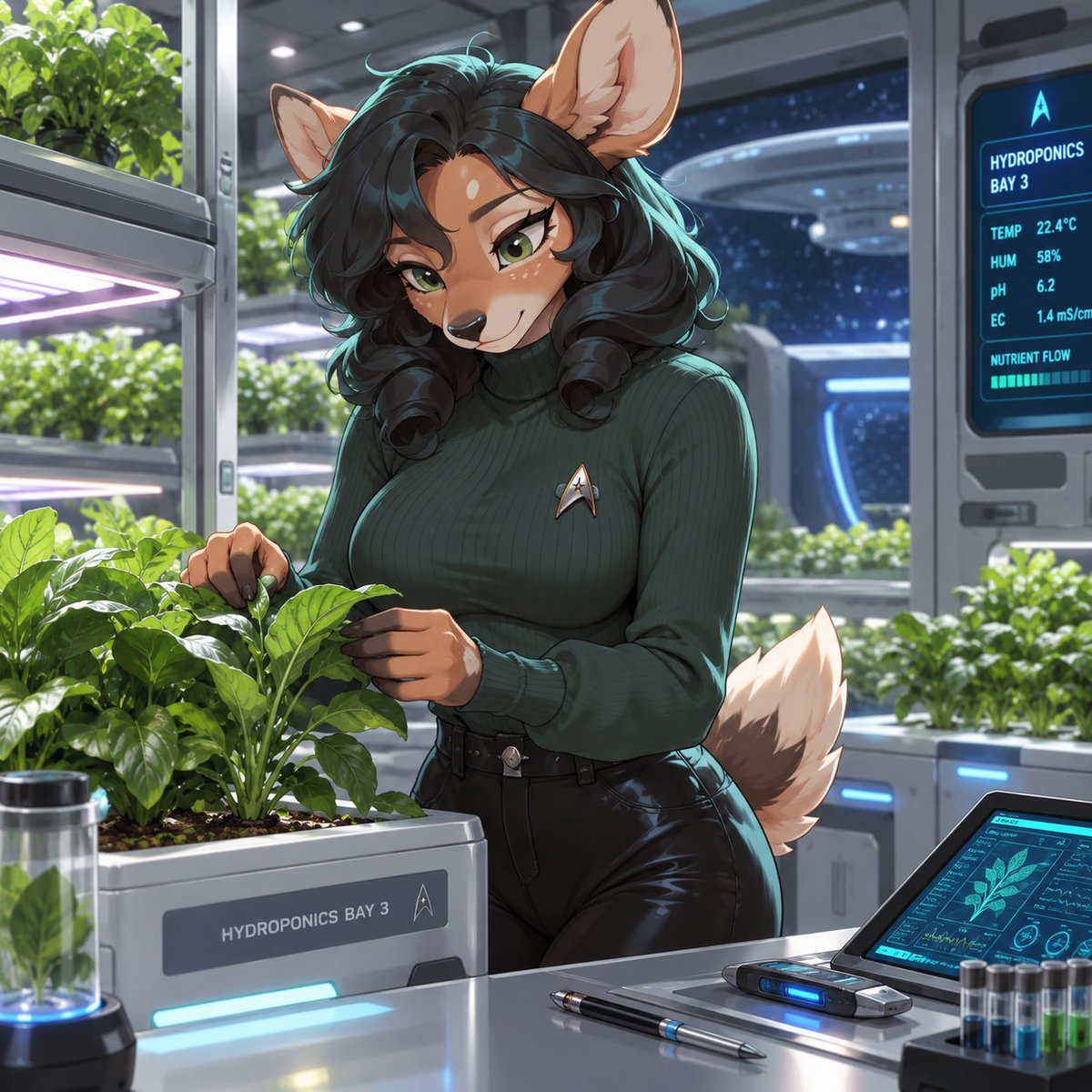 LarousseLynx's tweet photo. I think Starfleet suits them https://t.co/O1DVX0l99W