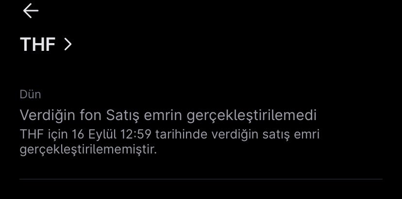 has_scan7498's tweet photo. @BorsaSanati 16 EYLÜL 12.59 tarihli reddedilen satış emrim, Bunun hesabını kim verecek? #spk #fonmağdurları #midas https://t.co/sY0ronVDJs