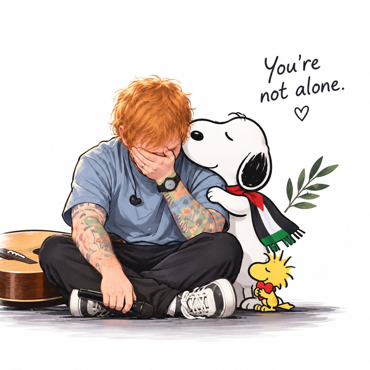 Anklebiters0904's tweet photo. No one should feel alone. 🤍
Ed Sheeran ♥️ https://t.co/wdgxwLD120