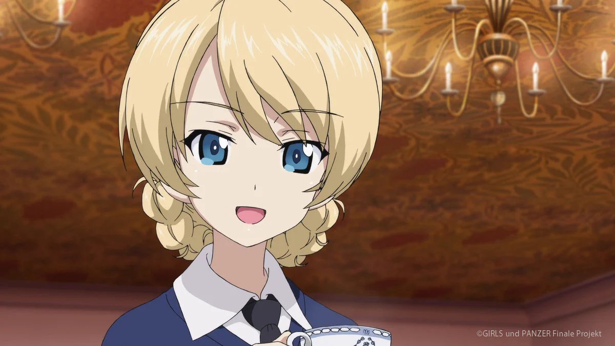 Garnet626's tweet photo. 聖グロリアーナ女学院の戦力について。こんだけ金持ちなのになぜ火力の高い戦車を導入しないのか。それは本家イギリスとの提携や卒業生の経済支援により財政的には裕福な学校なのだが、この卒業生達が厄介な存在で、在学時代に乗っていた戦車に合わせて組織されているOG会、特に主力戦車であるマチルダ会、チャーチル会、クルセイダー会の3つは、資金を出す代わりに学園艦の運営方針にも口出ししており、中でも最大派閥を誇るマチルダ会は戦車道チームの車両編成にまで注文をつけている。その結果、強力な戦車の新規導入が他校より遅れてしまっているのが実情で、オレンジペコとアッサムが「17ポンド砲が欲しい」「コメットは無理でもブラックプリンスかチャレンジャーあたりが欲しい」と愚痴っている。つうかそんなもん入れたらどこも勝てん。なので愛里寿（センチュリオン）が来たときのダー様はきっと喜んだであろう（ダー様の好きな戦車はセンチュリオン）ちなみにこの学校の名物はグロリアーナせんべい。あといつでも新鮮なキュウリが食べれるらしい。