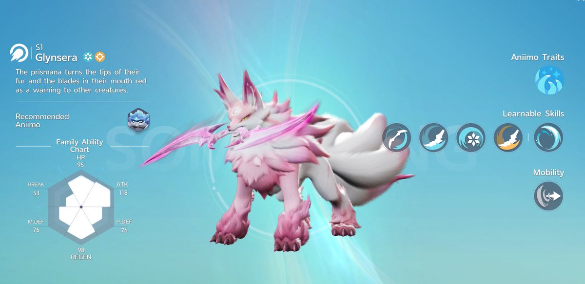 Carian_art's tweet photo. No stream today, but don't miss out: Prismana Glynsera is officially available for the next 6 days. Head over to Beast Fang Ridge to grab yours now. https://t.co/QOELKkfFVe