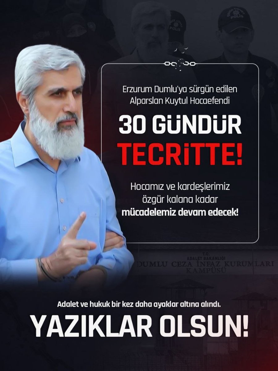 el_pasa23's tweet photo. ❌❌❌

ZALİMLİKLERİNİN

3️⃣0️⃣🕳️GÜNÜ

19Eylül SokakIşkencesi
#AdanaEmniyetiYargılansın
AliAbdullah GörevdenAlınsın https://t.co/9cEqshbNab
