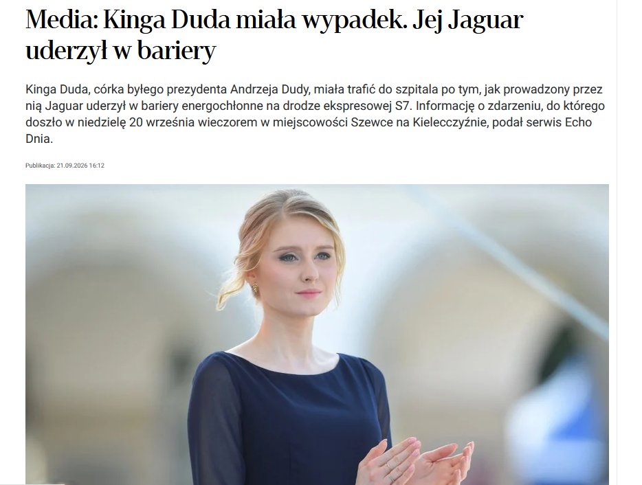 Bob57PL's tweet photo. 📛Zapłaciliście kiedyś mandat za przekroczenie prędkości o 10 km/h i policja była wobec Was bezwzględna⁉️
Kingunia de domo Duda rozpieprzyła barierę ochronną na drodze S7 i została... POUCZONA‼️🤦‍♂️
Hellooooł POLICJA, co się z wami dzieje⁉️🙄
@MKierwinski @PolskaPolicja https://t.co/hD9PsRQG3x