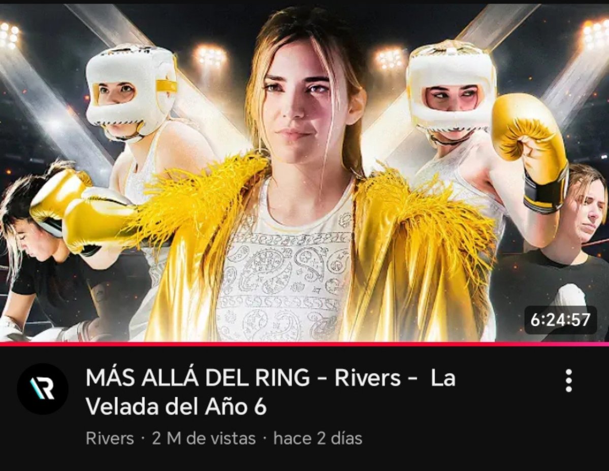 Tefha018's tweet photo. El documental de Rivers gg  ya superó los 2 millones de reproducciones en solo 2 días. La cifra sorprendente aún más porq el video dura 6 horas. Increíble el apoyo que tiene. https://t.co/CbgQFe9rdk