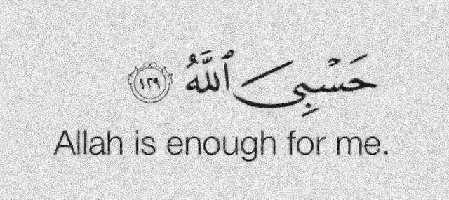 bloody_surgeon1's tweet photo. “Allah is enough for me.”

— Al Qur’an [9:129] https://t.co/AjgDHeYTsk