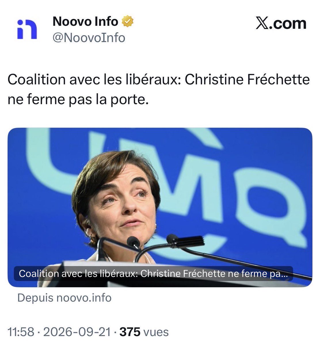 JoelVaudeville's tweet photo. Tiens tiens tiens, la vraie bromance serait-elle du côté de CAQ et du PLQ? #polqc https://t.co/SfgZjRtFIm