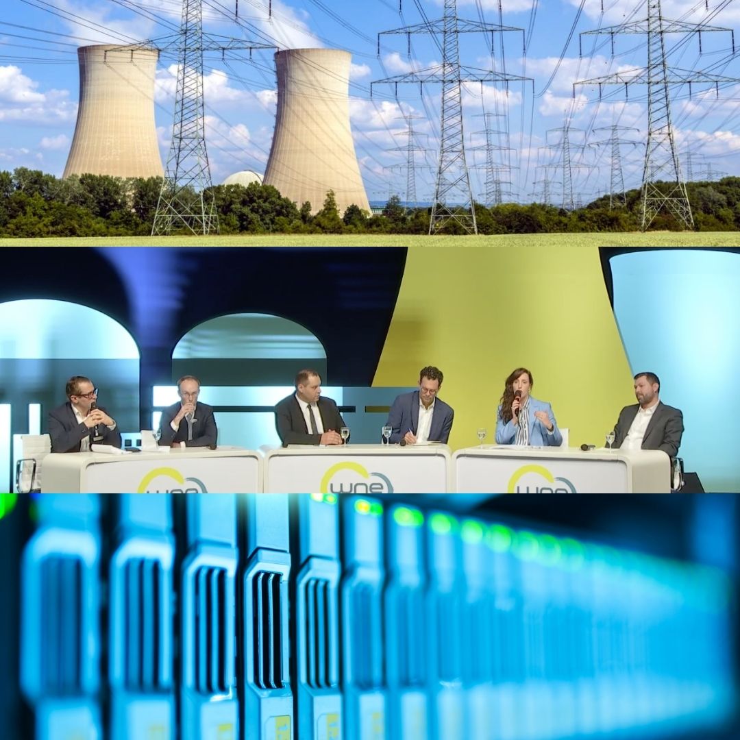 Exhibition_WNE's tweet photo. AI is helping drive unprecedented electricity demand. Could it also help the nuclear industry meet it?

At WNE 2025, industry leaders explored how AI could support nuclear. Read the full article for insights on AI's role in the future of nuclear: https://t.co/WGcRza39zC https://t.co/M7R71eWeHT
