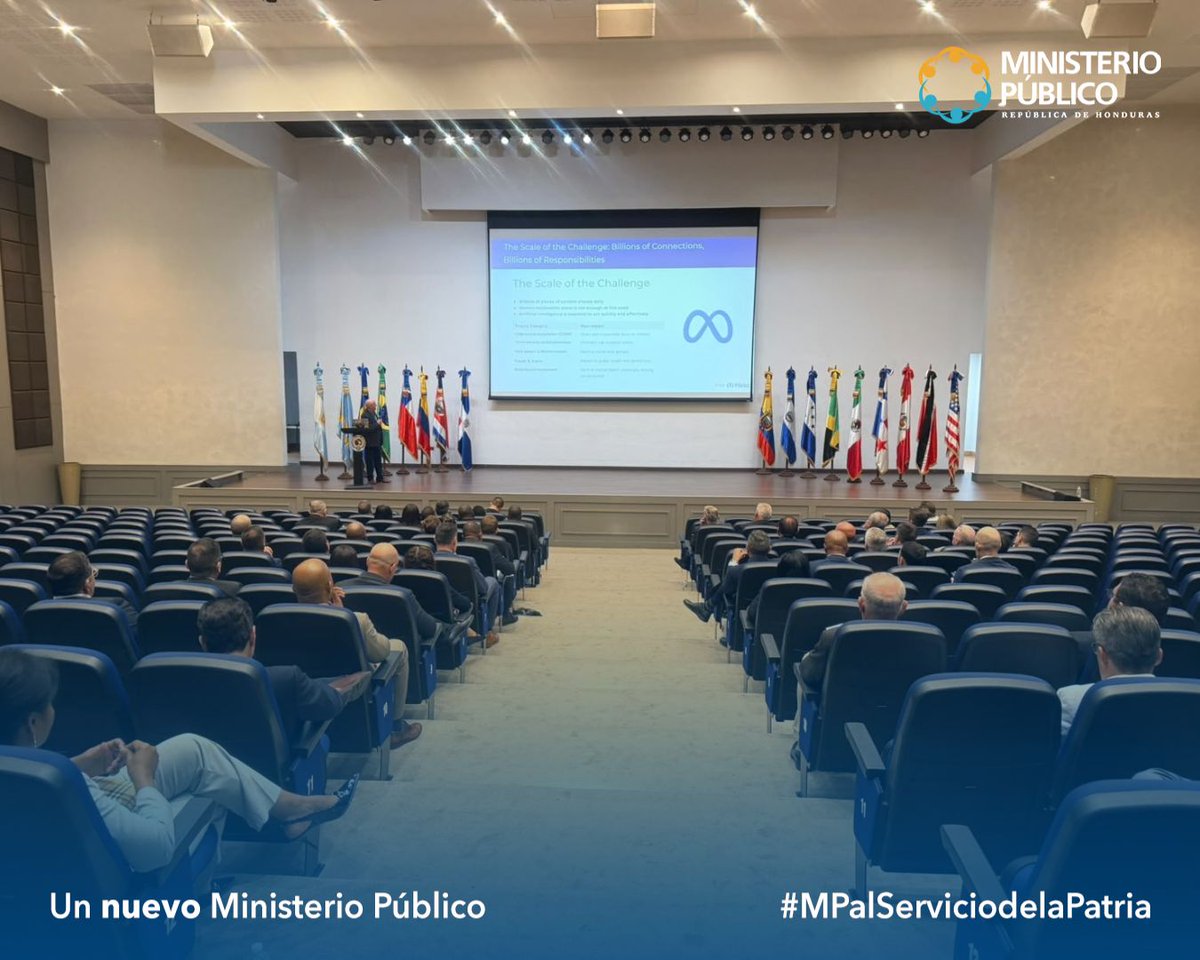 MP_Honduras's tweet photo. #MPInforma
El Director Nacional de la Agencia Técnica de Investigación Criminal #ATIC Comisario Ángel Fernando Murillo, representa a Honduras en la Reunión Anual del FBI National Academy Associates @FBINAAQuantico Capítulo Latinoamérica y el Caribe, celebrada en Santo Domingo, República Dominicana.
Este encuentro de élite reúne a líderes de investigación criminal de 18 países para fortalecer la cooperación regional e intercambiar estrategias sobre las amenazas del siglo XXI:
👉Inteligencia artificial aplicada al crimen organizado.
👉Evolución del narcotráfico transnacional.
👉Lavado de activos mediante criptomonedas.
👉Nuevas técnicas de investigación forense digital.
🤝La participación del titular de la ATIC, egresado de la Sesión 269 de la Academia Nacional del FBI, posiciona al Ministerio Público en una red de inteligencia de alto nivel, consolidando alianzas estratégicas y metodologías operativas para combatir la criminalidad en la región.
#TrabajandoParaElPueblo #ElNuevoMinisterioPúblico #ATIC #CooperaciónInternacional