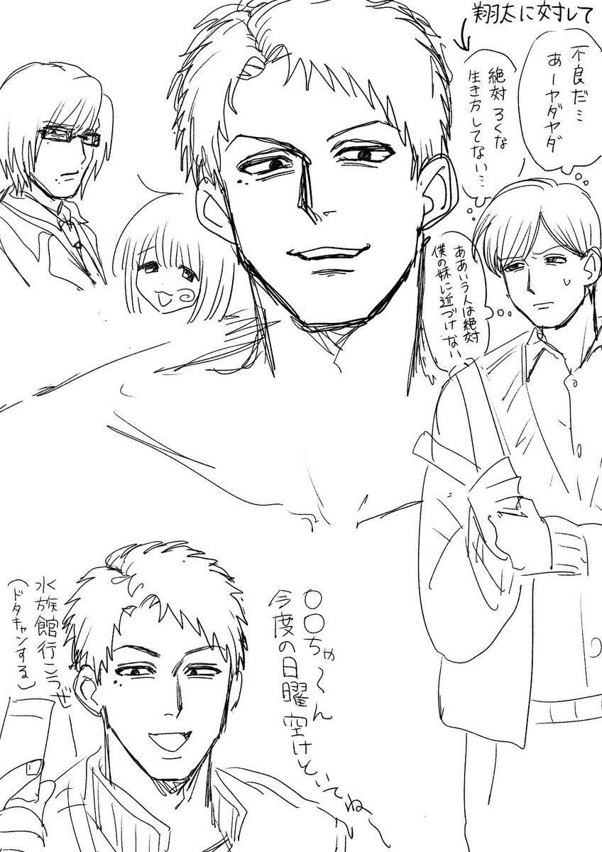 BURIpuriburiri's tweet photo. 大和はボディラインの見える服が好きです。すけべなので。 https://t.co/gce567YU5e