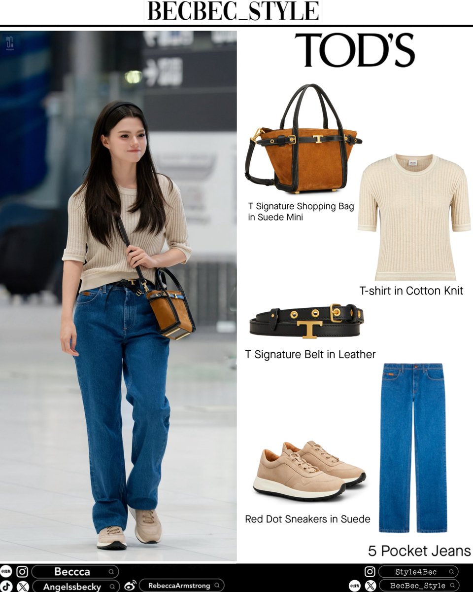 BecBec_Style's tweet photo. 20260922 @AngelssBecky 🛫 heading to Italy for Milan Fashion Week SS27 
.
Dressing: @Tods
.
REBECCA FLY TO MFW
#BeckyxMFWTodsSS27 
#TodsxBecky #TodsSS27 
#beckysangels https://t.co/UwcADBy3NS