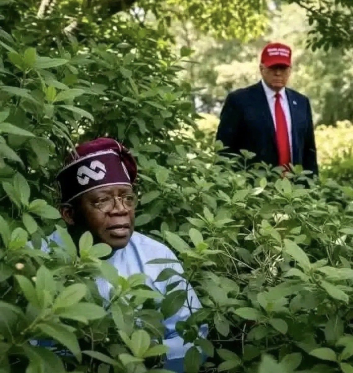 sunaby2006's tweet photo. @abdullahayofel U know lie, he sited beside Trump 🤣🤣🤣 https://t.co/q3RACxyvIL