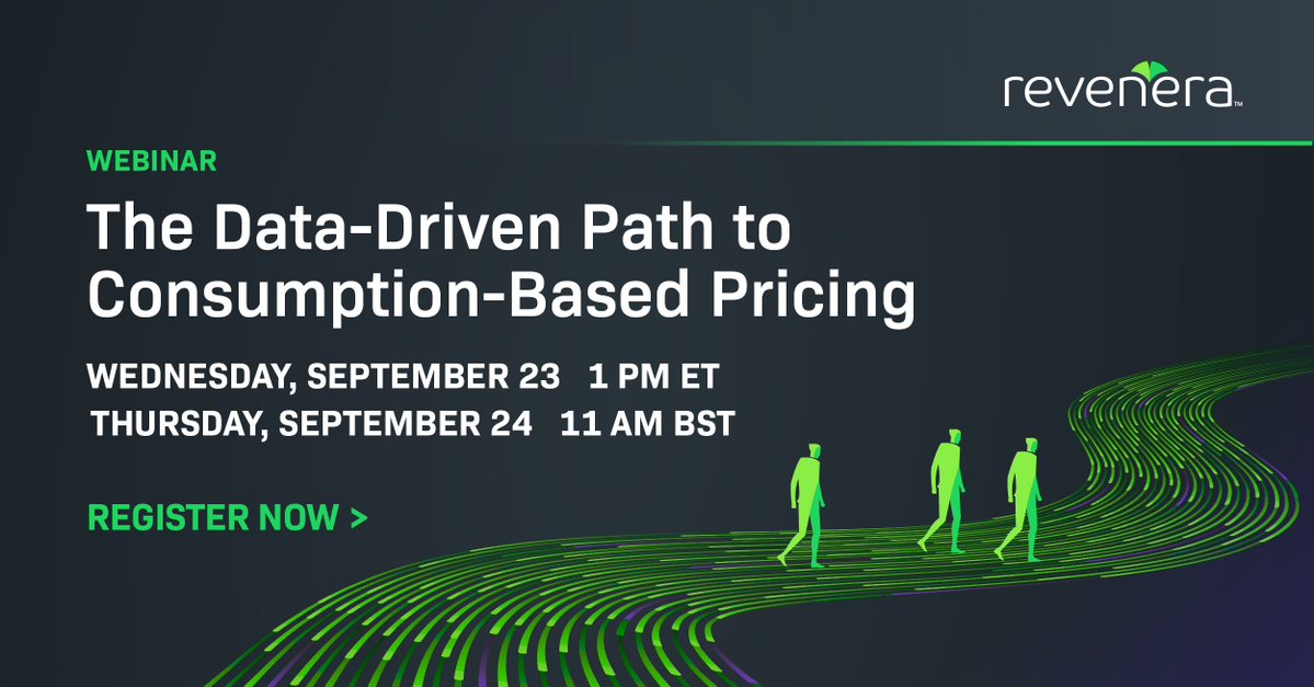 GetRevenera's tweet photo. Revenera's pricing &amp; monetization experts in this week's webinar explore how software companies can confidently transition to consumption-based pricing, using data-driven strategies &amp; proven best practices: https://t.co/X2zxltdmoY https://t.co/OAHWWoQwok