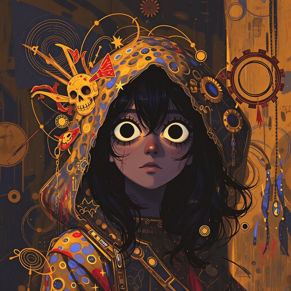 DigitalMind_NFT's tweet photo. NEW DROP ON @XRPCAFE 👇
💥1/1 👉 5.89 XRP💥
 Never Stare at Her They say that if you stare into her eyes for more than a few seconds, you will hear the voices of stars that died thousands of years ago. 
https://t.co/2H6XtLz4Fp
Thanks for your support ♥️ 
#XRP #XRPL #XRPCAFE https://t.co/361bfx4l7W
