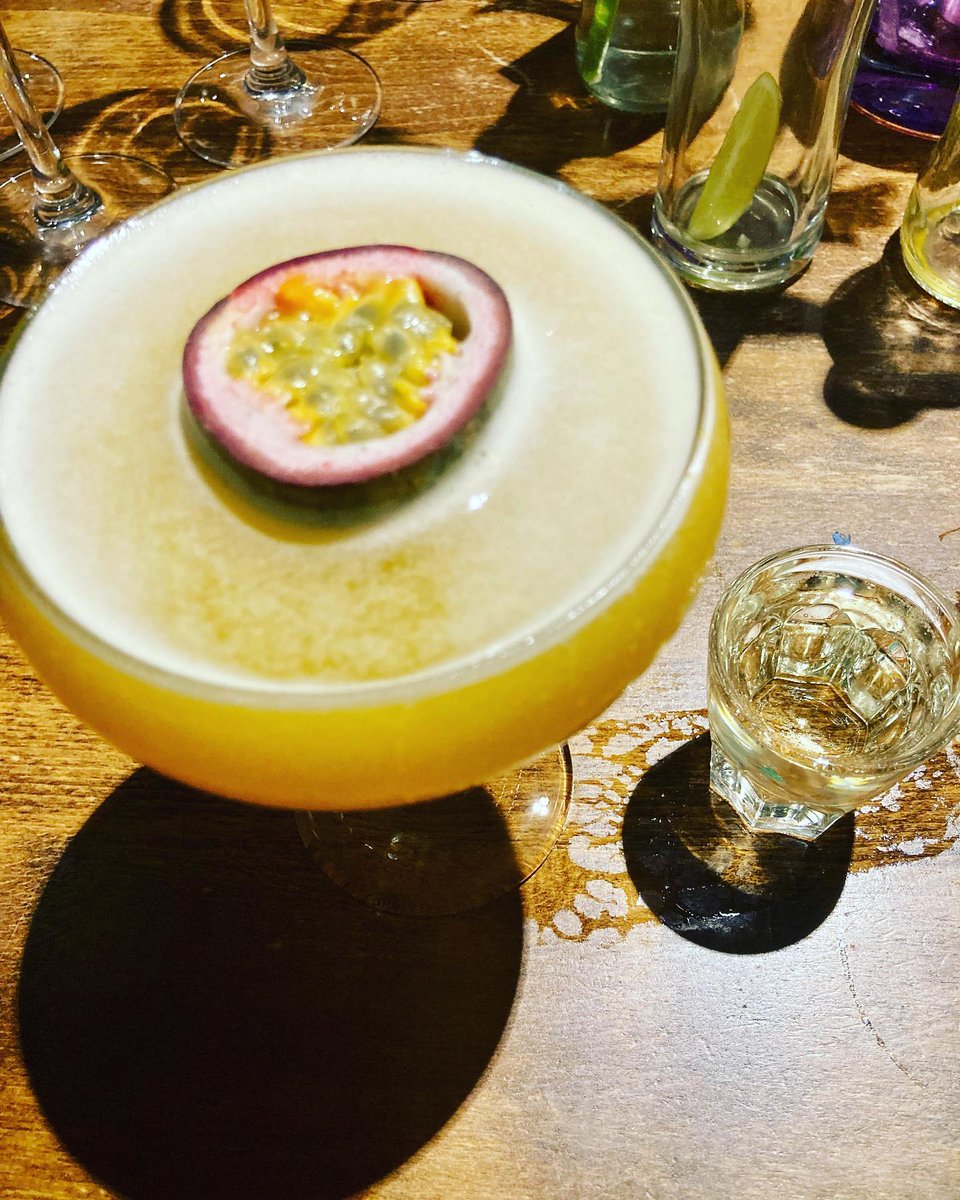 89557347's tweet photo. My first cocktail. https://t.co/83WJR5drmm
