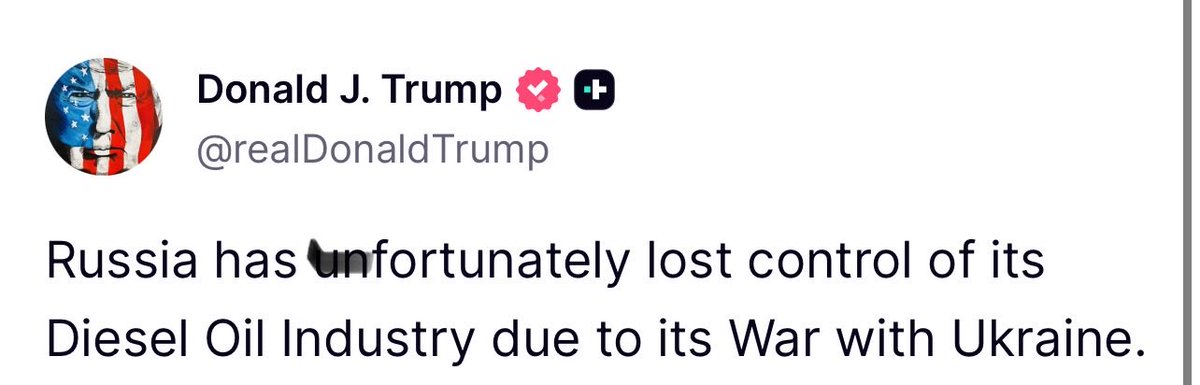 MargoGontar's tweet photo. Fixed this for you Mr Trump. You’re welcome ! 
Also, can I have a hallelujah please ? https://t.co/GyNqvv5idQ