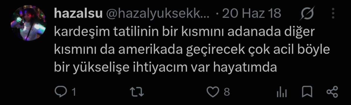 lavukers's tweet photo. bir gün Adana'yım bir gün Amerika https://t.co/pkRehlHegK