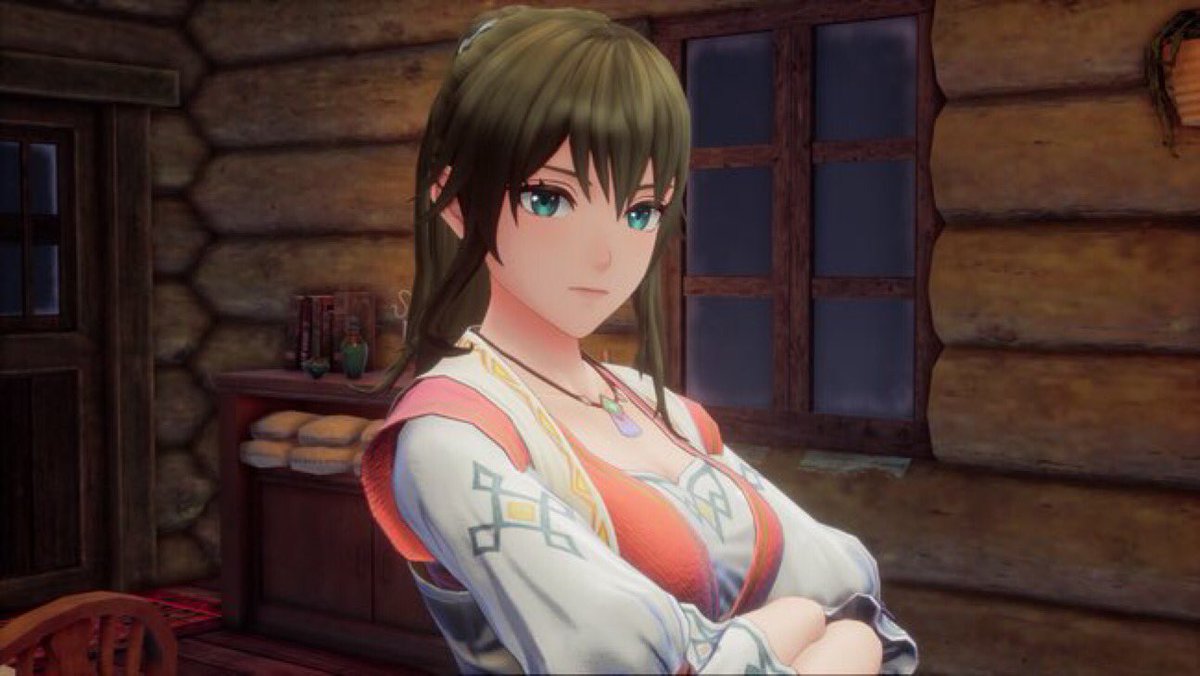 lifestream223's tweet photo. She might be OP as a character but story-wise one could argue Ellen has the least motives for adventuring, apart from being Sarah’s protector. 
You could say she is on a quest of self discovery.  
#RomancingSaGa3 #rs3rno #デスサガ https://t.co/y2EjYX3dvv