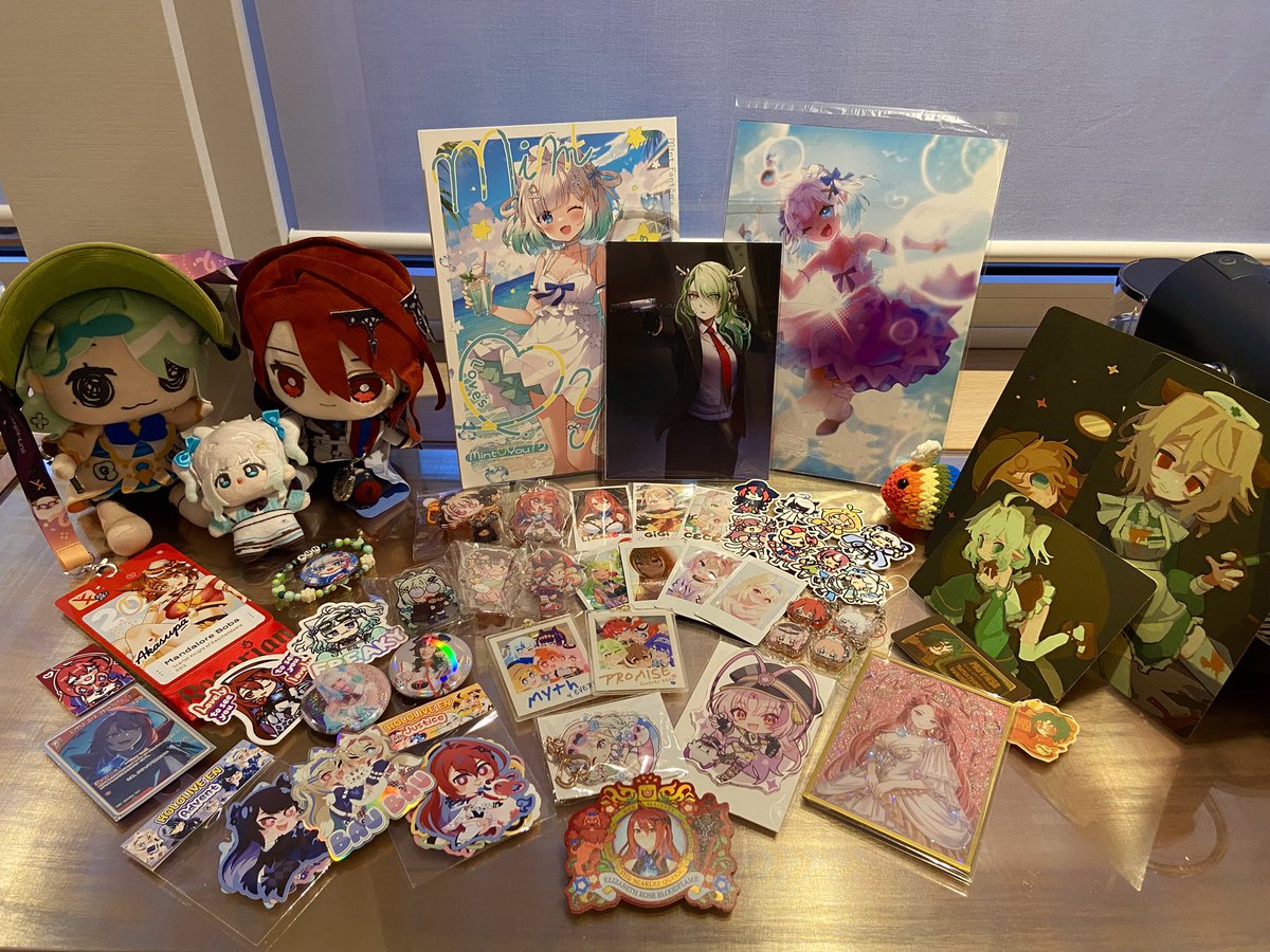 #Vexpo2026 Merch Haul!! Not too shabby, innit? So many amazing & lovely ...