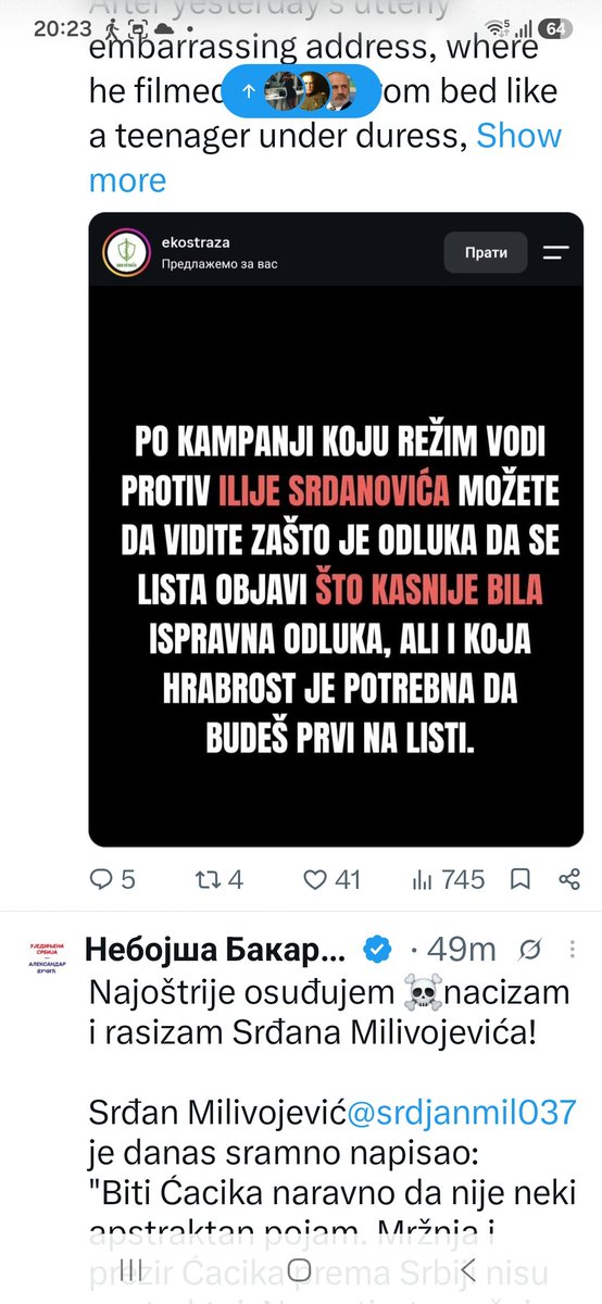 running_diva71's tweet photo. Bruka i sramota šta rade čoveku. Ali oni ne znaju ni za bruku ni za sramotu.
Studenti pobeđuju 💪 https://t.co/hERI3x9MU6