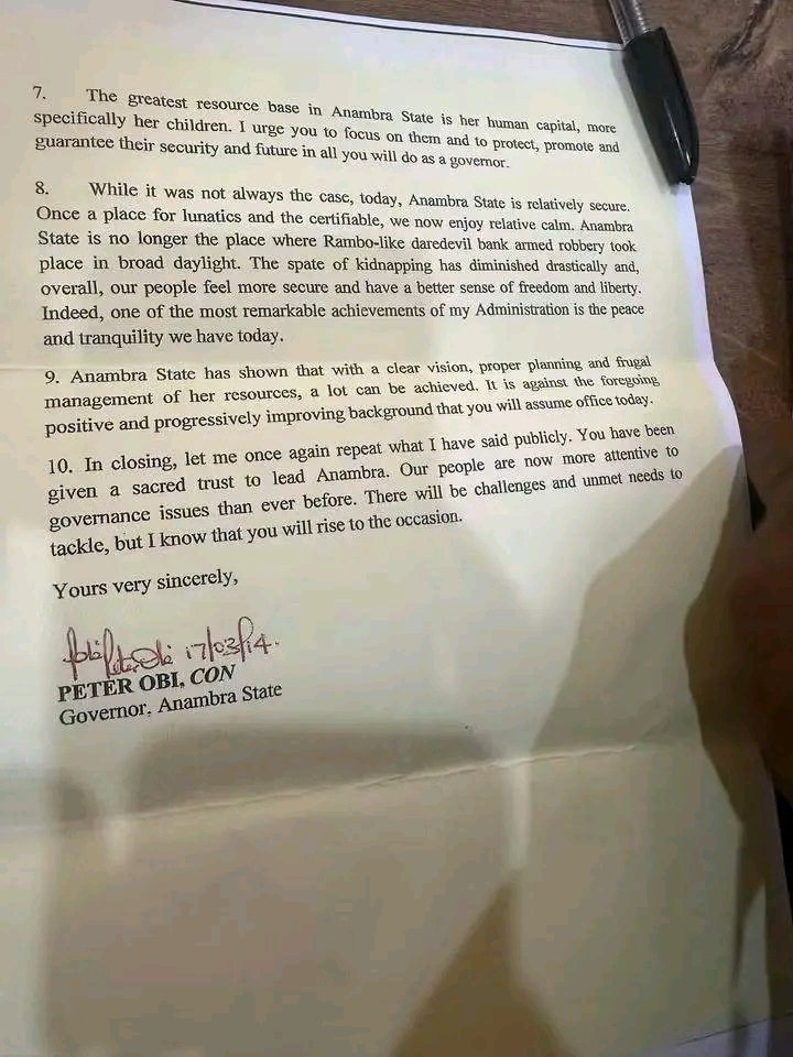 GNC_Chuks's tweet photo. Thank you so much HE Mr. Peter Obi. @PeterObi

You painfully walked the path of self-denial for the sake of our generation and the future generations of Ndi Anambra.

We will never forget! 

As long as we are here, we will fight for your name and for your legacies - that is at least the least we can do. 

And by the mercies of God, we will be here for a very long time!