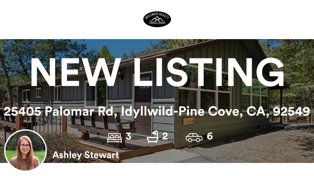 astewartidy's tweet photo. 🛌 3 🛀 2 🚘 6
📍 25405 Palomar Rd, Idyllwild-Pine Cove, CA, 92549

My latest listing on RateMyAgent.
CAR 01466789
https://t.co/lmDkXXeKwo

...
#ratemyagent #realestate #Idyllwild_Realty https://t.co/k2yVwPAaHJ