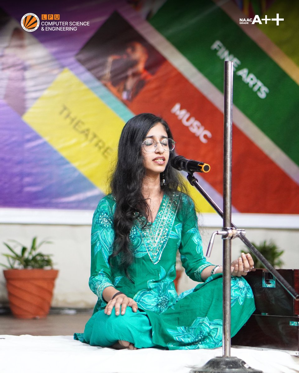 scselpu's tweet photo. When talent finds its voice, the whole room listens. 🎶✨
A moment of music, expression and confidence - all part of the CSE experience.
#CSELPU #LPULife #StudentTalent #CampusLife #MusicAtLPU https://t.co/UBr839X5E4