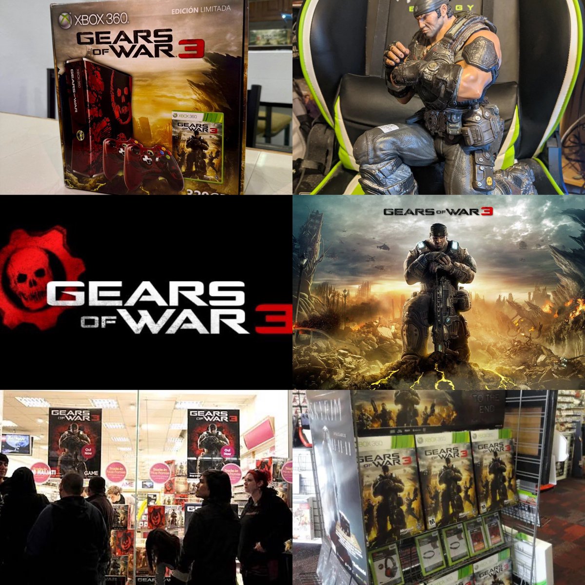 CerebrosG's tweet photo. Oficialmente se han cumplido 15 años del lanzamiento de 'Gears of War 3', uno de los mejores videojuegos de la historia. https://t.co/NcN6PMA5ge