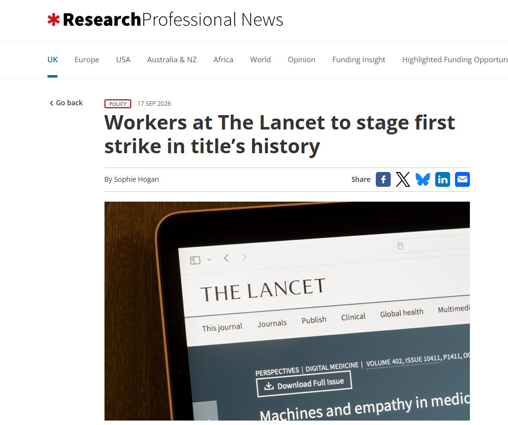 arzukanik's tweet photo. The Lancet çalışanlarının 200 yıllık tarihinde ilk kez greve gitmesi, yalnızca bir ücret anlaşmazlığı olarak görülmemeli. Bu olay, bilimsel yayıncılığın giderek büyüyen ve uzun süredir görünmez kalan emek sorununu da yeniden gündeme getiriyor.

Bilimsel yayıncılık bugün büyük ölçüde akademisyenlerin karşılıksız emeği üzerine kurulmuş durumda. Araştırmacılar bilimsel çalışmalarını çoğu zaman herhangi bir ücret almadan yürütüyor, makalelerini dergilere ücretsiz olarak gönderiyor, hakemlik yapıyor, editörlük sorumluluğu üstleniyor ve bilimsel topluluğun kalite kontrol mekanizmasını yine çoğunlukla gönüllü olarak ayakta tutuyor.

Üstelik artık bu emeğe yeni bir sorumluluk daha ekleniyor: gönderilen çalışmaların yalnızca bilimsel olarak doğru olup olmadığını değil; verinin, görsellerin, kaynakların ve hatta makalenin kendisinin sahte, manipüle edilmiş veya yapay zekâ ile üretilmiş olup olmadığını da kontrol etmek.

Yani akademisyenden aynı anda araştırmacı, hakem, editör, metodolog ve giderek artan ölçüde bir “research integrity investigator” olması bekleniyor.

Bütün bunlar olurken akademik yayıncılık, son derece yüksek kâr marjlarının görüldüğü sektörlerden biri olmaya devam ediyor. Büyük bilimsel yayıncılık gruplarının bazı bölümlerinde faaliyet kâr marjları %35–40 düzeylerine ulaşabiliyor.

Ortaya çok çarpıcı bir paradoks çıkıyor:

Bilim insanı bilgiyi üretiyor, çoğu zaman ücret almadan.
Bilim insanı makaleyi değerlendiriyor,çoğu zaman ücret almadan.
Bilim insanı editörlük yapıyor, çoğu zaman karşılıksız ya da emeğinin çok altında bir karşılıkla.
Şimdi bir de sahte veri, sahte görsel, paper mill ve yapay zekâ üretimi içerikleri tespit etmesi bekleniyor.
Sonra aynı bilim insanı, kendisinin ürettiği bilimsel bilgiye erişmek veya onu açık erişimli yayımlamak için yeniden ödeme yapmak zorunda kalabiliyor.
Bu nedenle The Lancet’te yaşanan tartışma yalnızca çalışanların maaşıyla ilgili değildir. Bilimsel yayıncılık sisteminin ekonomik mimarisine ilişkin çok daha temel bir soruyu önümüze koyuyor:
Bilimsel değeri kim üretiyor, bilimsel kaliteyi kim koruyor, maliyeti kim üstleniyor ve ekonomik kazancı kim elde ediyor?
Bilimin güvenilirliğini korumak istiyorsak yalnızca daha gelişmiş yapay zekâ tespit araçlarına değil; araştırmacının, hakemin, editörün ve profesyonel yayın çalışanının emeğinin sürdürülebilirliğine de yatırım yapmak zorundayız.
Çünkü araştırma bütünlüğü ücretsiz bir yan görev değildir. Bilimsel sistemin temel altyapılarından biridir.