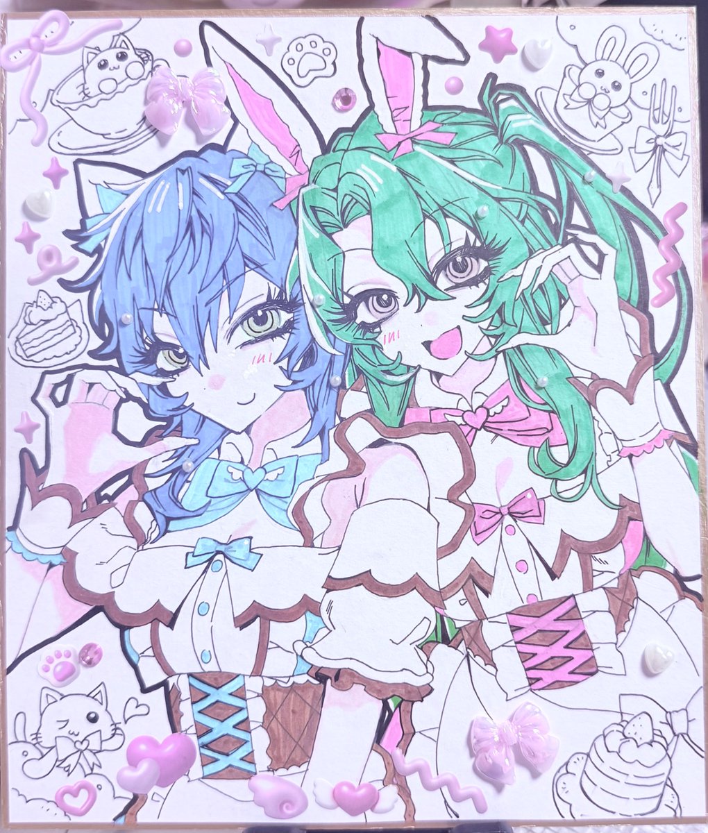 l9sen's tweet photo. ジュンひよ https://t.co/YgKrVA3jPj