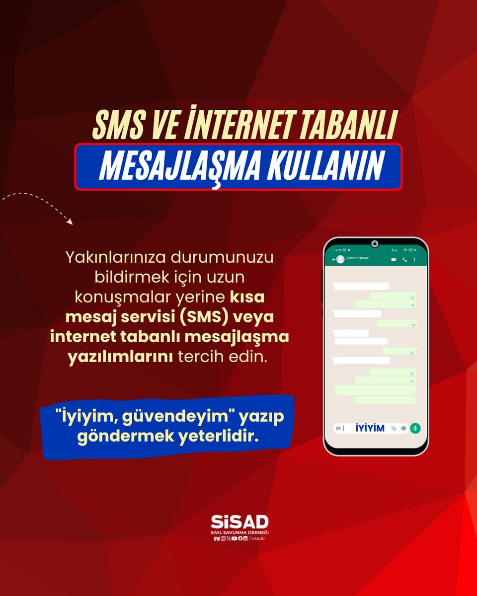 SisadTR's tweet photo. AFAD verilerine ve resmi rehberlere göre afet sonrasında kesintisiz iletişim için bilmeniz gerekenler! https://t.co/f0j89luI7X