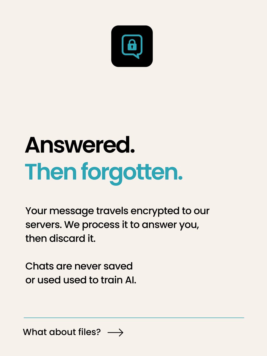 askprivateai tweet picture