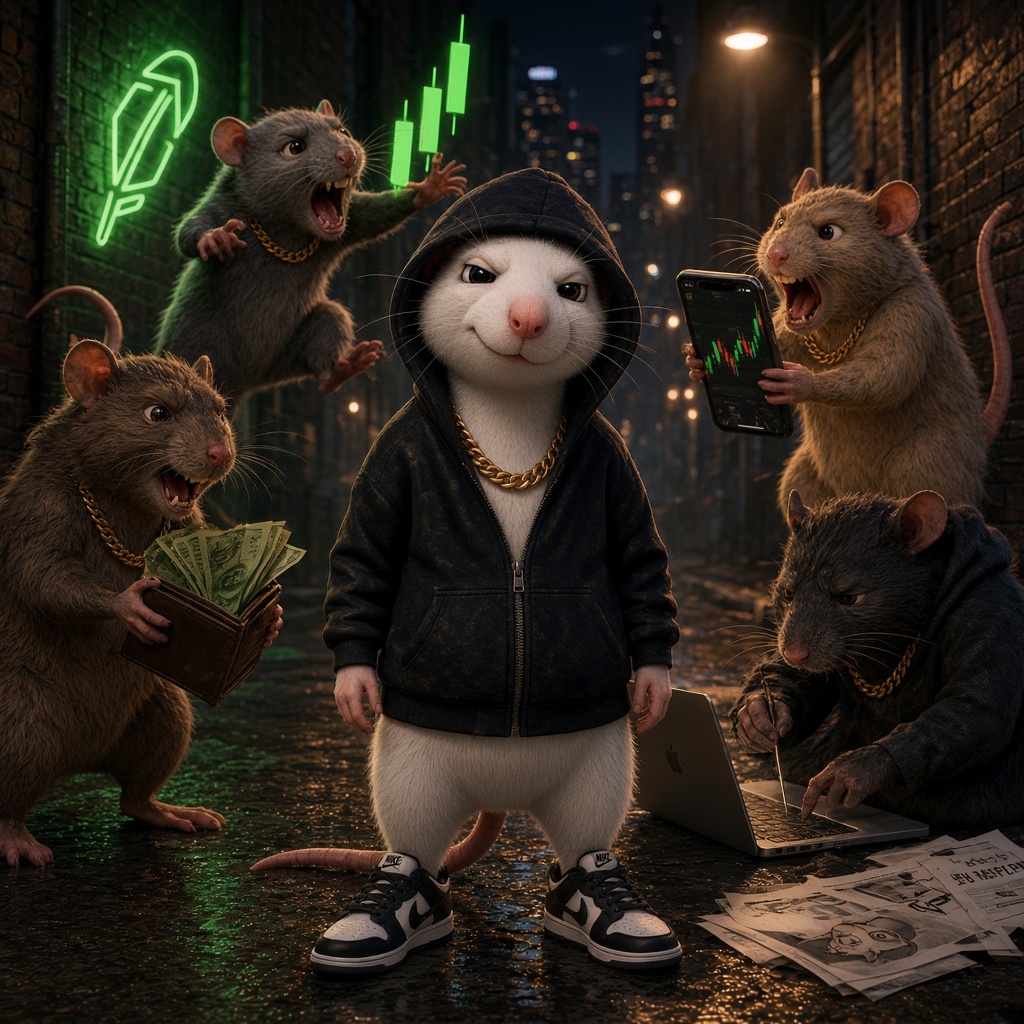 RH_HoodRats's tweet photo. BE HONEST, $HOODRATS 🐀

What’s your biggest weakness in crypto?

😂 Buying too early
📈 Chasing green candles
👀 Checking the chart every 5 minutes
🐀 Making memes instead of sleeping https://t.co/RyAzBtgLkd