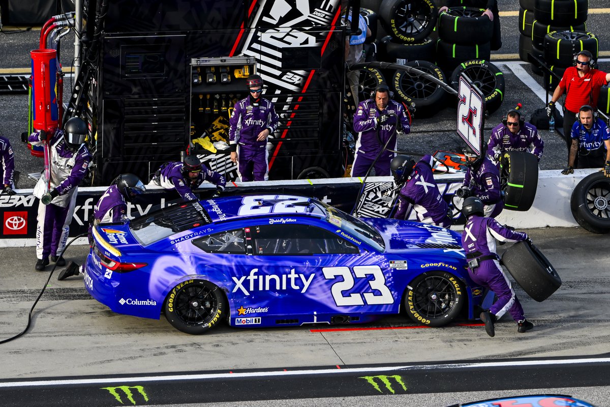 XfinityRacing's tweet photo. Let's get some Kansas revenge for last fall, Bubba.

We're back on the No. 23 this weekend! https://t.co/OJfDv2DREg