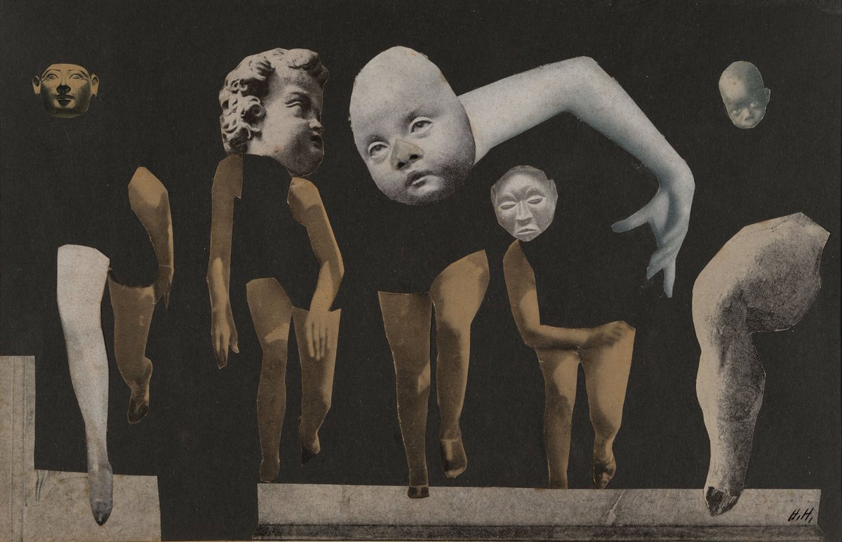 MenschOhneMusil's tweet photo. Ancient Runners Frieze (unfinished) - Hannah Höch, 1930. https://t.co/jHOlLffFJE