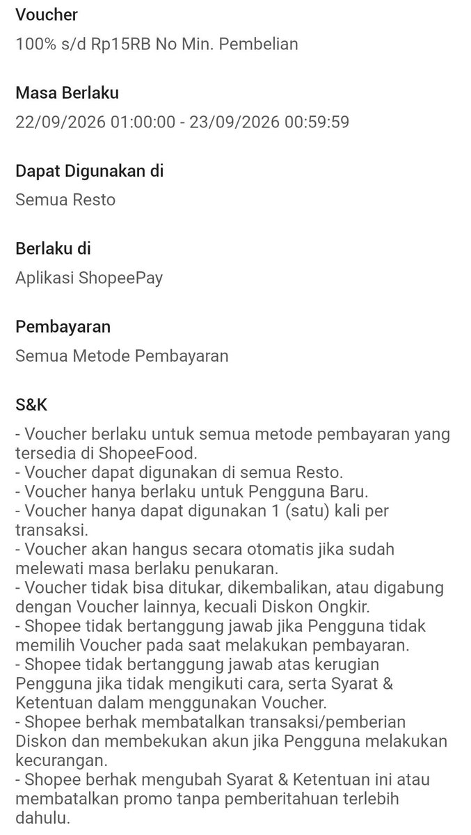 jezzitea_'s tweet photo. @kimmyexp Vouchernya buat pengguna baru itu
Mending cancel aja guys 
belajar lah dari event koin dulu ampe banyak yang minus koin nya

Tiati 😱 https://t.co/n68wp7kQfr
