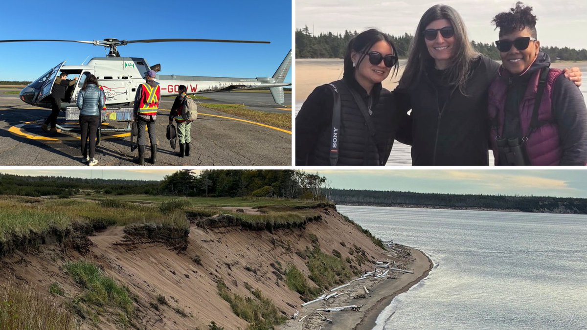 AudubonCAN's tweet photo. @audubonsociety, @AudubonCAN, and @snapqc  headed to Sept-Iles, Quebec to support the Innu-led conservation work happening along the Magpie and Moisie Rivers in order to protect these important watersheds. https://t.co/flpBmSVbFc