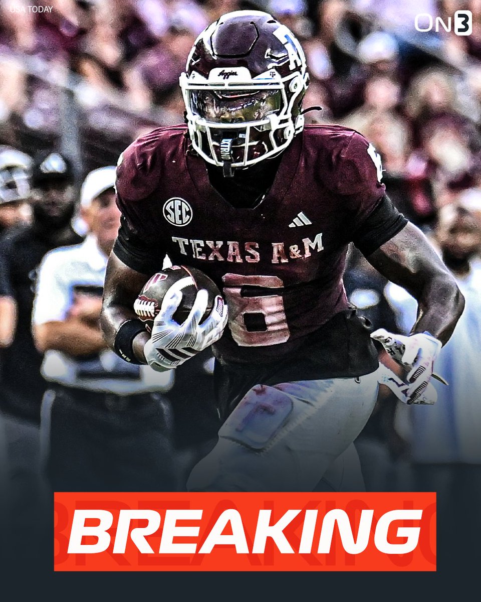 On3's tweet photo. BREAKING: Texas A&M WR Terry Bussey is out for the season with a lower-body injury, Mike Elko announced. 

https://t.co/3a1opqvtJ2