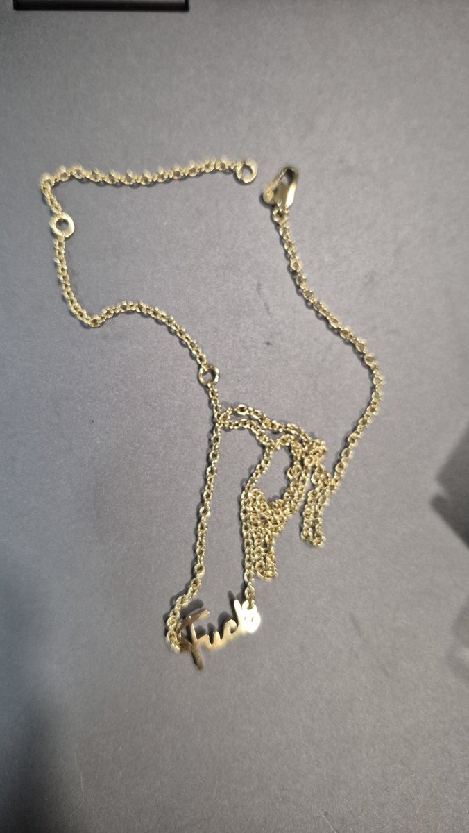GoddessXLaylah's tweet photo. My gifted necklace broke while i was Live Streaming 😭

The clasp just failed 🙁 https://t.co/423Vb0RnFU