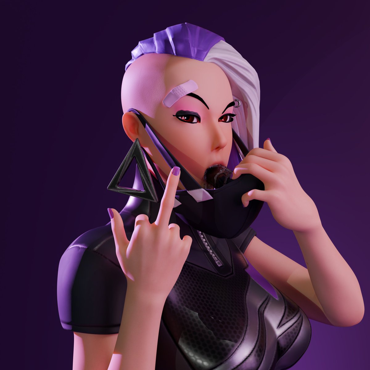 VoidRoseNFSW's tweet photo. Wowie, a VoidRose render? Must be fake. And of Catalyst too? Yummers!

Model: @x_RedEyes https://t.co/1sZs20POuT